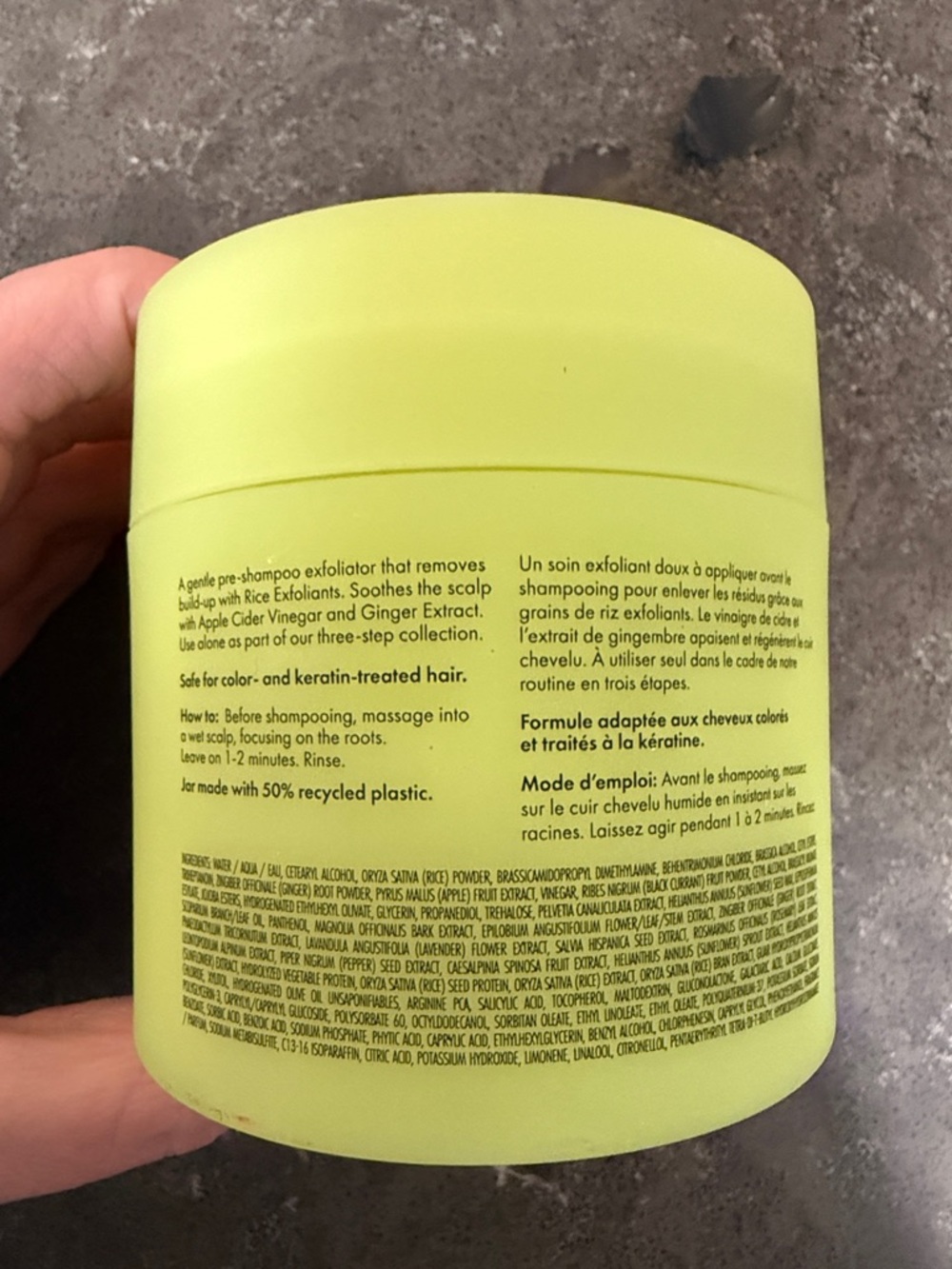 FEKKAI Apple Cider Triple Cleanse Scalp Scrub 7.5 oz - Picture 2 of 2